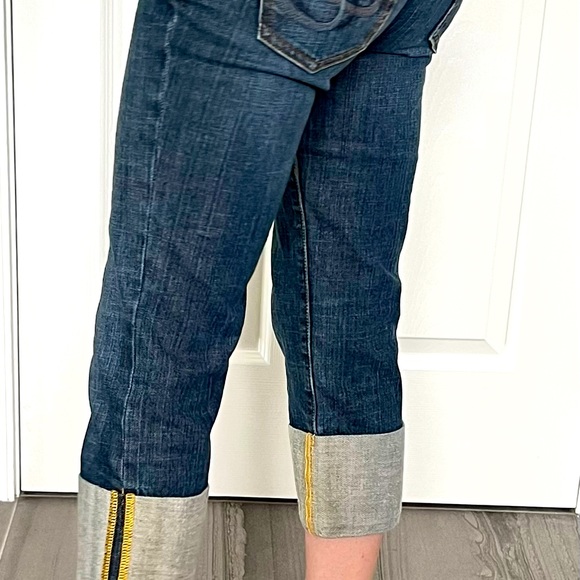 Vintage Capri Cuffed Jean  Express/X2. Size 0 - Picture 5 of 10